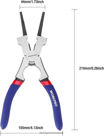 clește de sudură, clește de sudură din oțel cr-v multifuncțional WORKPRO 2HX8074 nou instrument