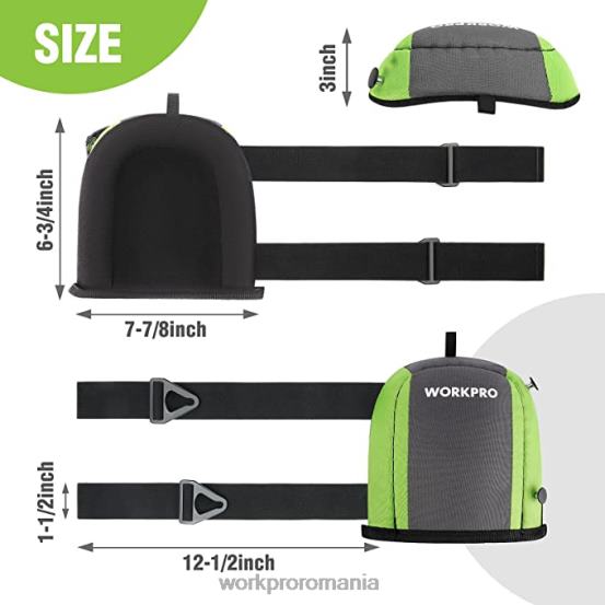 Mașină de tuns gard viu fără fir de 20 V și mașină de tuns gard viu portabil 2 în 1 și foarfece de tăiat din 2 piese și genunchiere de grădină WORKPRO 2HX80320 morden instrument