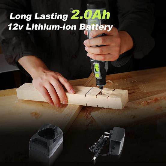 Trusă de scule rotative fără fir de 12 V pentru lucrare manuală și bricolaj WORKPRO 2HX80226 morden instrument