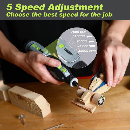 Trusă de scule rotative fără fir de 12 V pentru lucrare manuală și bricolaj WORKPRO 2HX80226 morden instrument