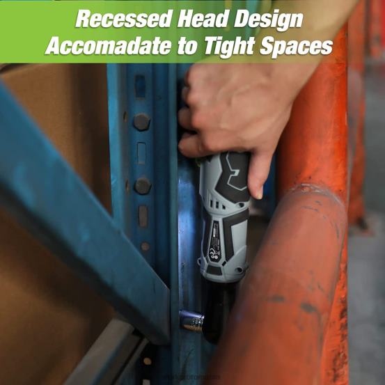 cheie electrică cu clichet fără fir, 12v 40 ft-lbs cheie electrică cu clichet 9 buc. WORKPRO 2HX80227 util instrument