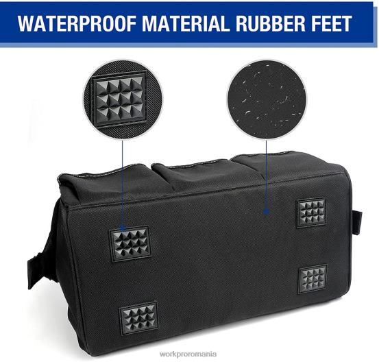 Geantă de depozitare pentru instrumente de 18 inchi, cu gura largă, cu curea de umăr reglabilă WORKPRO 2HX8027 util depozitare