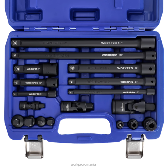 Set de accesorii pentru scule de antrenare 18 buc WORKPRO 2HX80137 morden instrument