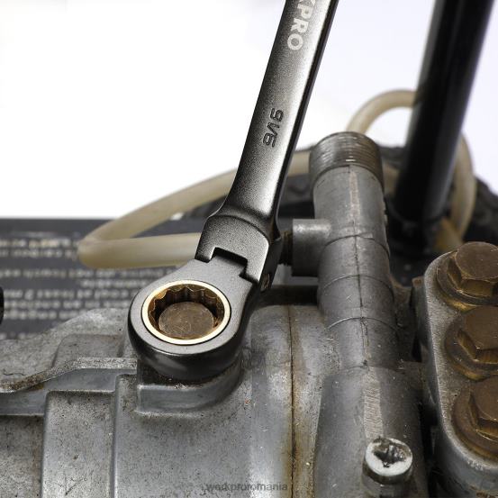 Set de chei combinate cu clichet cu cap flexibil, 8 buc, cu geanta organizatoare WORKPRO 2HX8086 util instrument