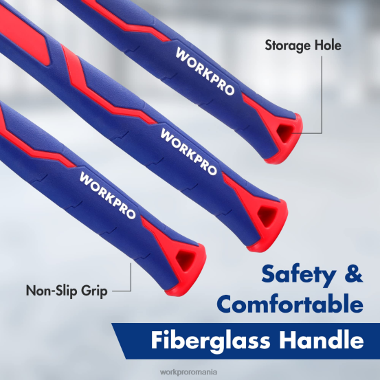 Set de ciocane 5 buc WORKPRO 2HX80136 morden instrument