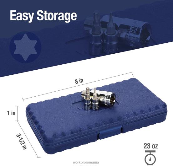 Set de prize torx 13 buc (doar pentru uz manual) WORKPRO 2HX80127 morden instrument