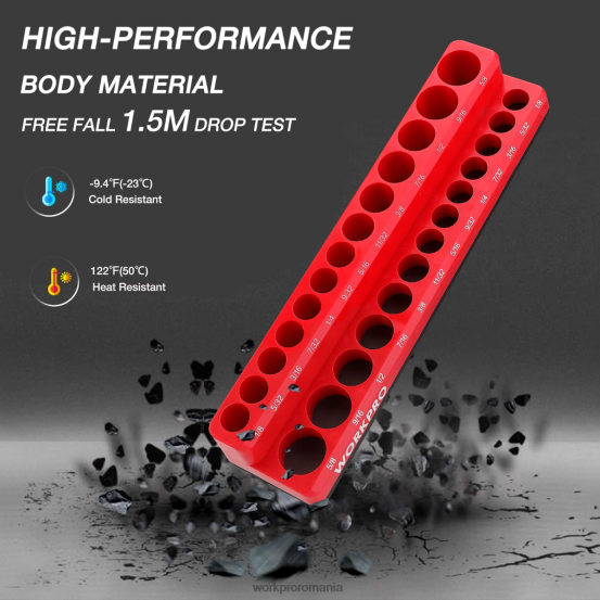 set organizator prize magnetice WORKPRO 2HX80131 nou instrument