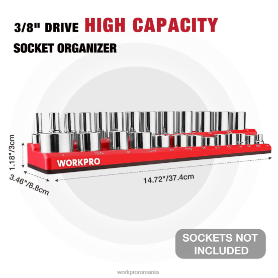 set organizator prize magnetice WORKPRO 2HX80131 nou instrument