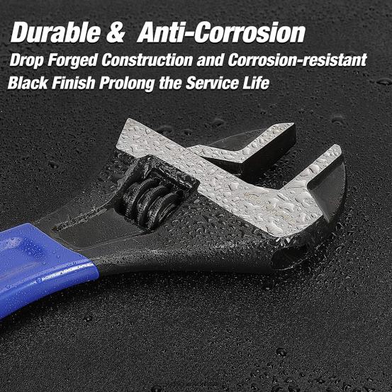 Set chei ajustabile 2 buc pentru atelierul de garaj de acasă și bricolaj WORKPRO 2HX8087 util instrument