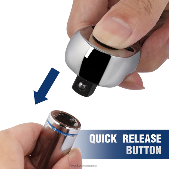 Set de 3 bucăți cu clichet, cheie reversibilă cu eliberare rapidă, cu 72 de dinți, din oțel 40cr WORKPRO 2HX8091 util instrument