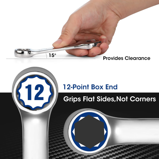 Set de chei combinate 12 buc WORKPRO 2HX8097 util instrument