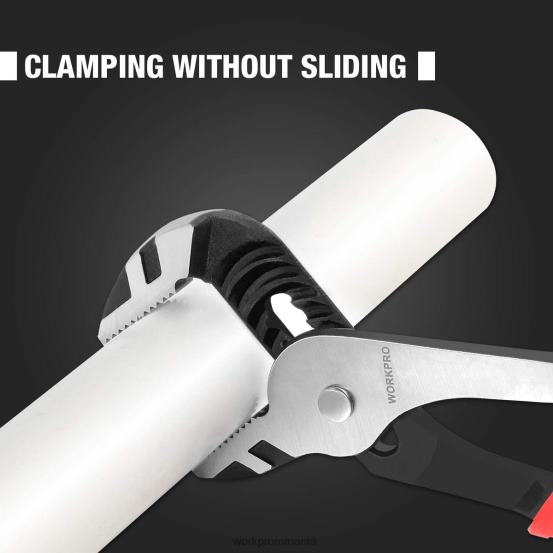 Set de 3 bucăți de clești de îmbinare cu caneluri multifuncționale reglabile WORKPRO 2HX8068 nou instrument