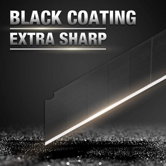 Lame snap-off de 18 mm Lama de schimb din oțel SK5 se potrivește la pachet de 100 WORKPRO 2HX8053 util instrument