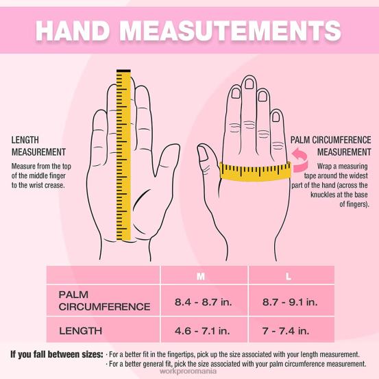 mănuși de lucru de siguranță, ecran tactil, țesătură terry, mănuși de lucru antiderapante- m WORKPRO 2HX80250 roz instrument