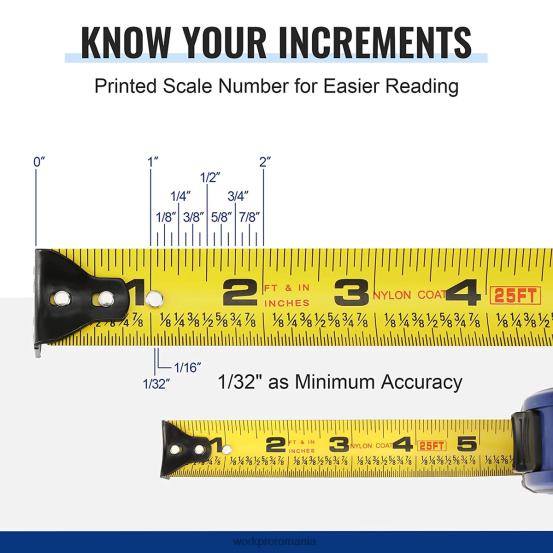 bandă de măsurare 25 ft WORKPRO 2HX80112 util instrument
