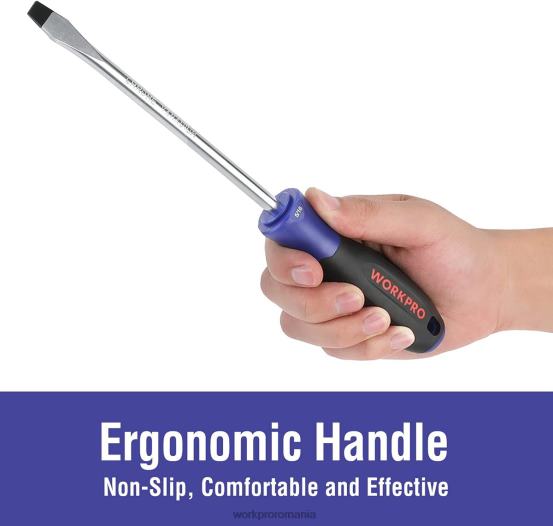 Set de șurubelnițe magnetice, 16 buc șurubelnițe de precizie torx cu crestătură Phillips cu magnetizator WORKPRO 2HX8098 nou instrument