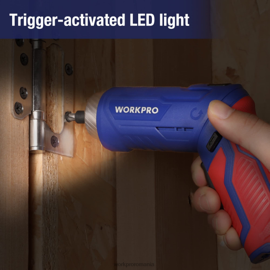 Trusă de instrumente pentru acasă 18 buc WORKPRO 2HX80102 roz/albastru instrument