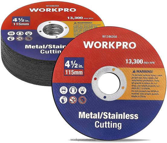 20 buc. disc de tăiere din metal inoxidabil disc subțire de tăiere pentru polizor unghiular WORKPRO 2HX80195 util instrument