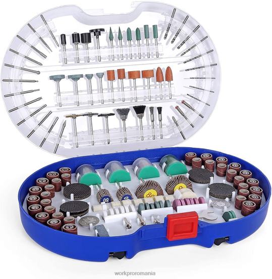Kit de accesorii pentru scule rotative de 276 buc pentru tăiere sculptură și lustruire montare universală WORKPRO 2HX80191 morden instrument