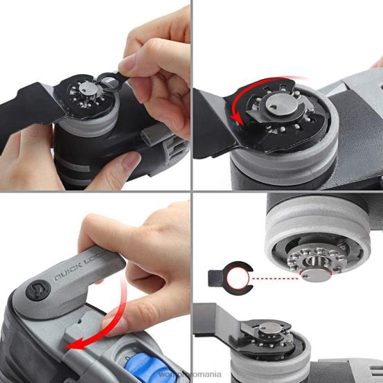 Set 23 buc. pânze de ferăstrău oscilante metal/lemn WORKPRO 2HX80194 util instrument